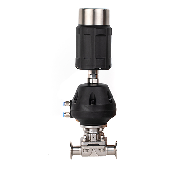 Plastic pneumatic diaphragm valve (smart head)