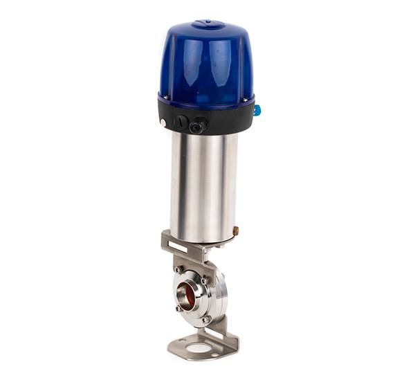 氣動焊接蝶閥（智能頭）